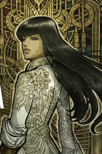 Graphic for spotlight interview with artist Sana Takeda